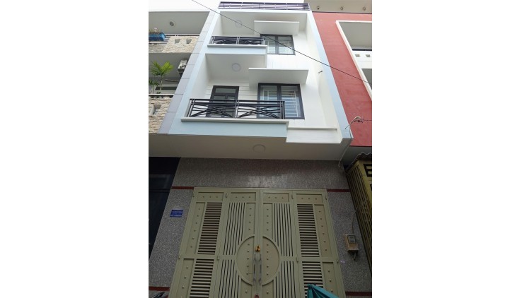 GẦN CHỢ GÒ XOÀI 1/ RA MẶT TIỀN - HẺM XE TẢI THÔNG - 40M2 - 3 TẦNG - NHỈNH 4T